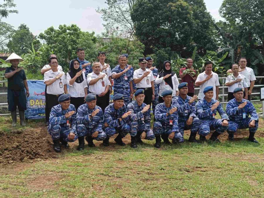 Lanud Jenderal Besar Soedirman Gelar Bakti Teritorial Prima di Dua Desa Kec. Bukateja