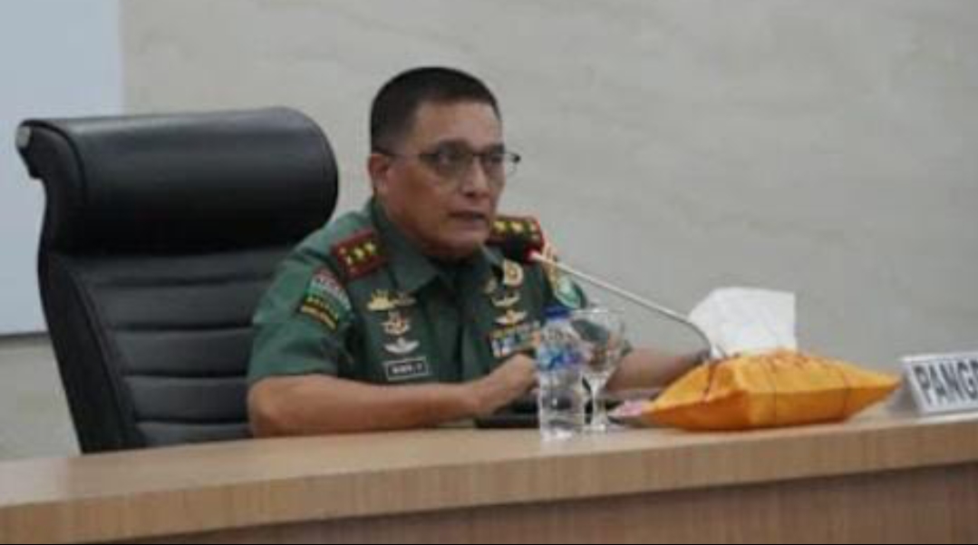 Pangdam IM pimpin Rapat RGB Apel Komandan Satuan (AKS) tersebar TA. 2024 dan Pembuatan Video Pembentangan Bendera Merah Putih kegiatan memeriahkan upacara detik-detik Proklamasi Kemerdekaan RI Ke-79